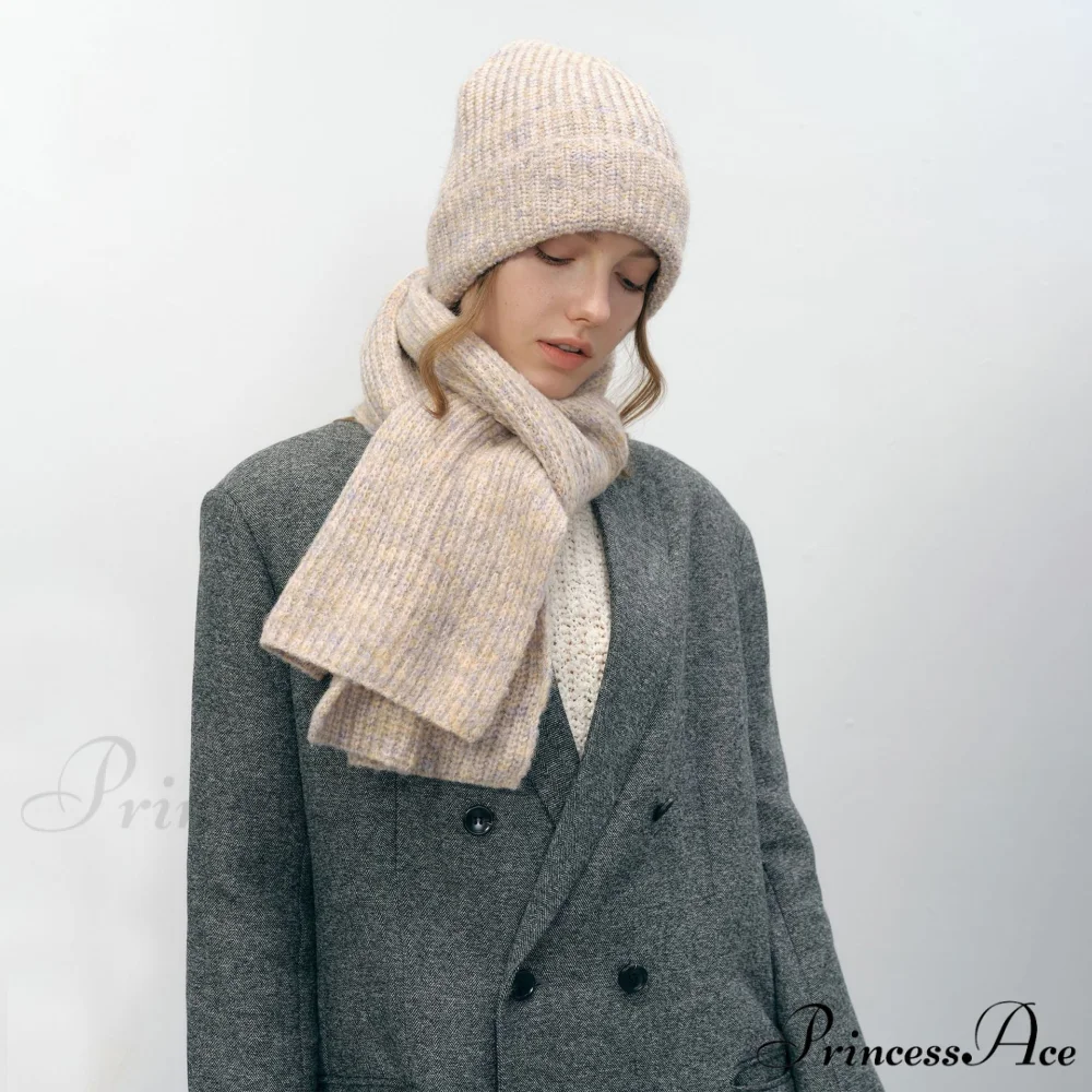 Warm Cozy Stylish Comfortable Trendy Elegant Modern Polka Dot Scarf - Image 2