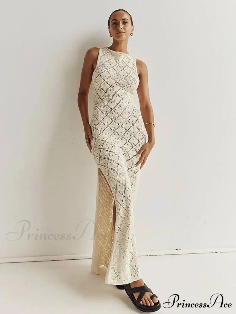 Slim Cocktail Off Shoulder Women's Maxi Dress - Image 3