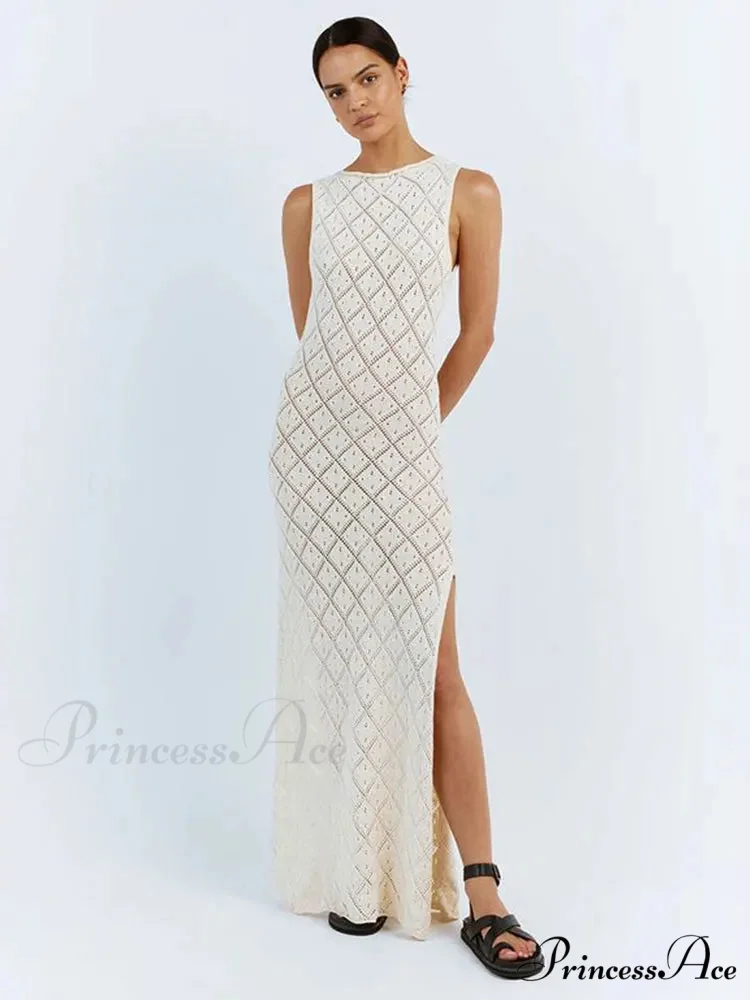 Slim Cocktail Off Shoulder Women's Maxi Dress - Image 6