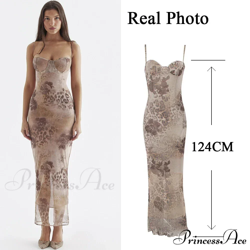 Bandage Lace Up Sexy Slit Fashion Maxi Dress - Image 7