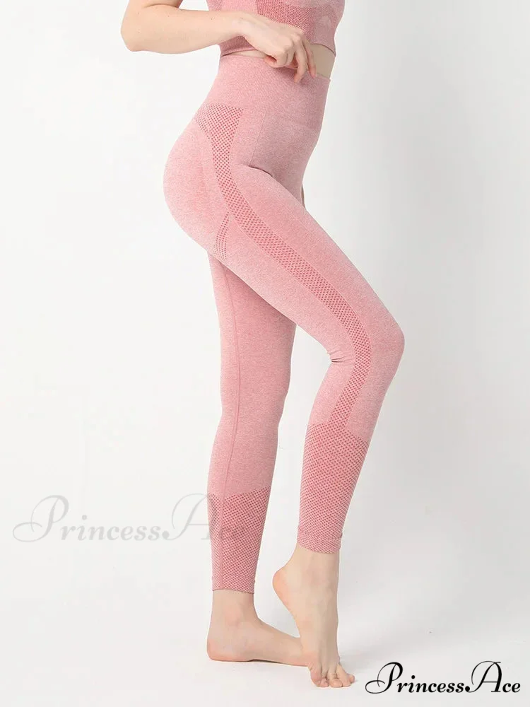 High Waist Seamless Push Up Butt Lifting Workout Legging - Image 2