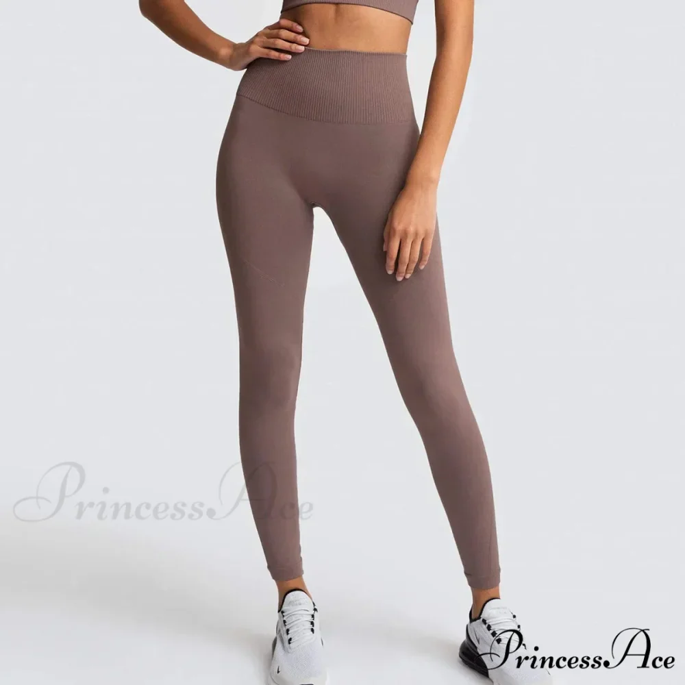 Sport Seamless High Waist Yoga Butt Lift Legging - Image 14