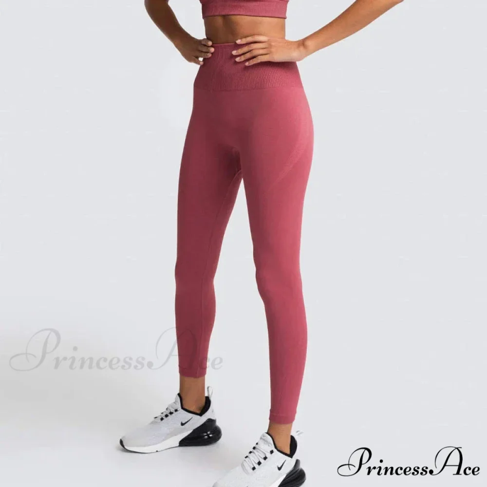 Sport Seamless High Waist Yoga Butt Lift Legging - Image 2