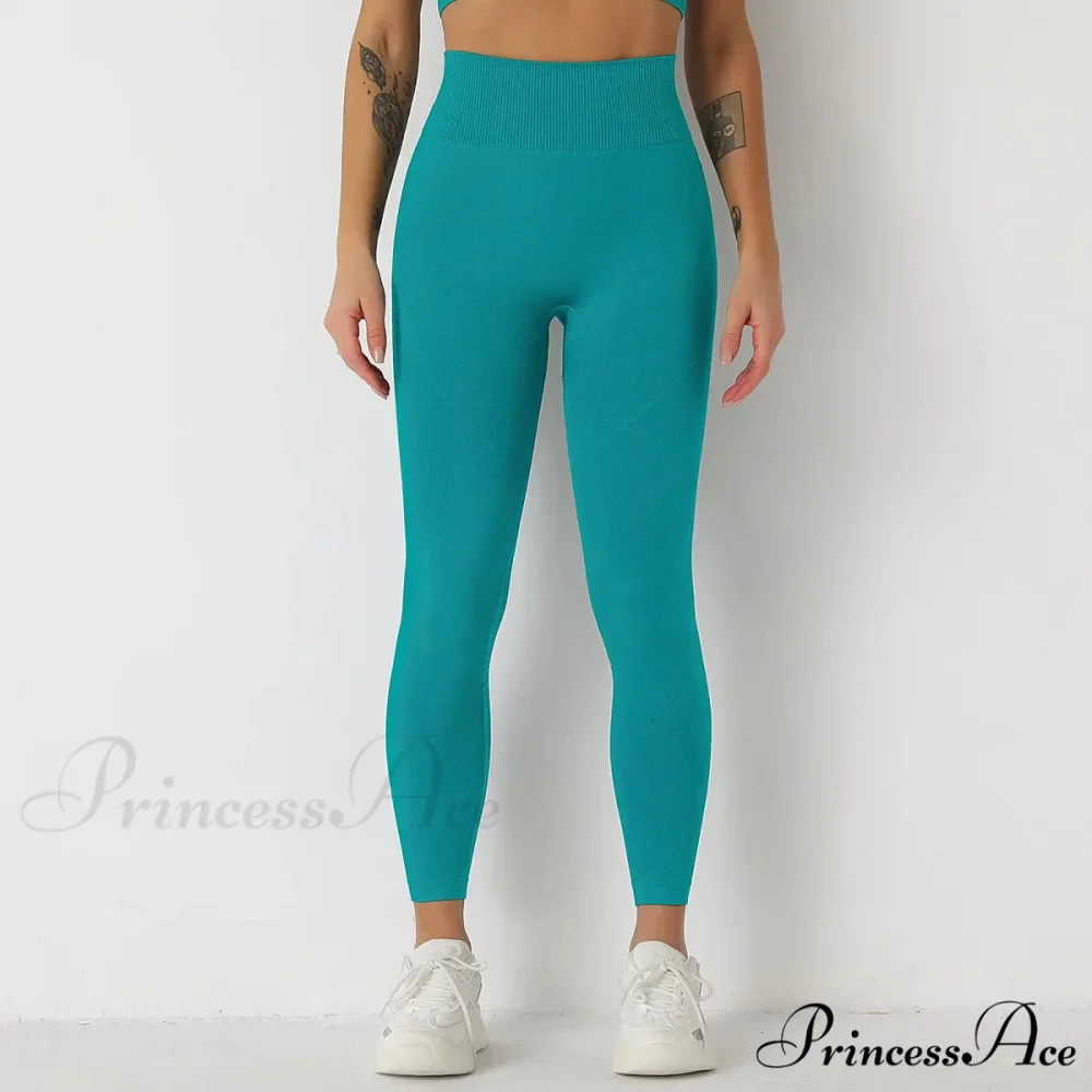 Sport Seamless High Waist Yoga Butt Lift Legging - Image 7
