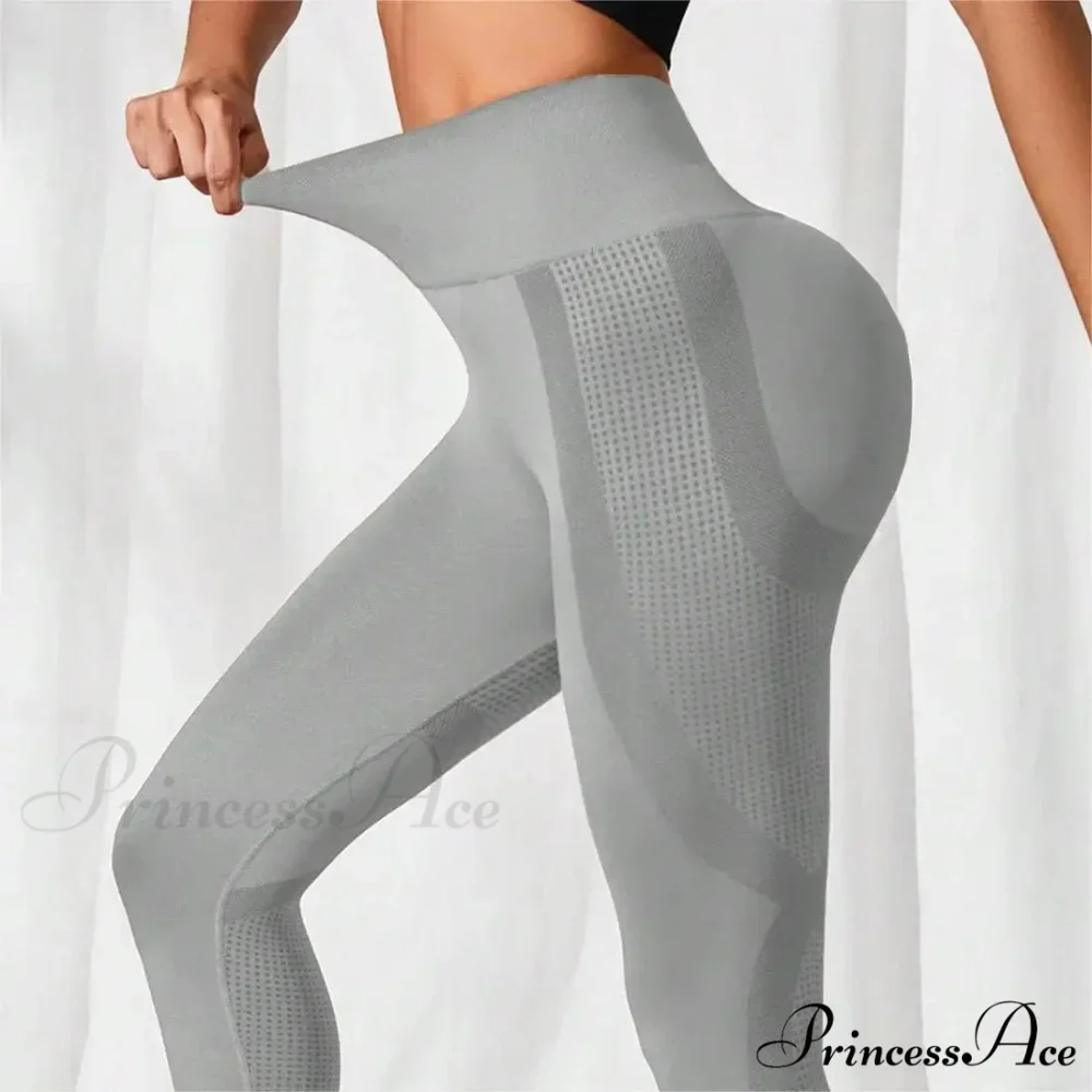 Seamless High Elastic Knitting Gym Fashion Legging - Image 15