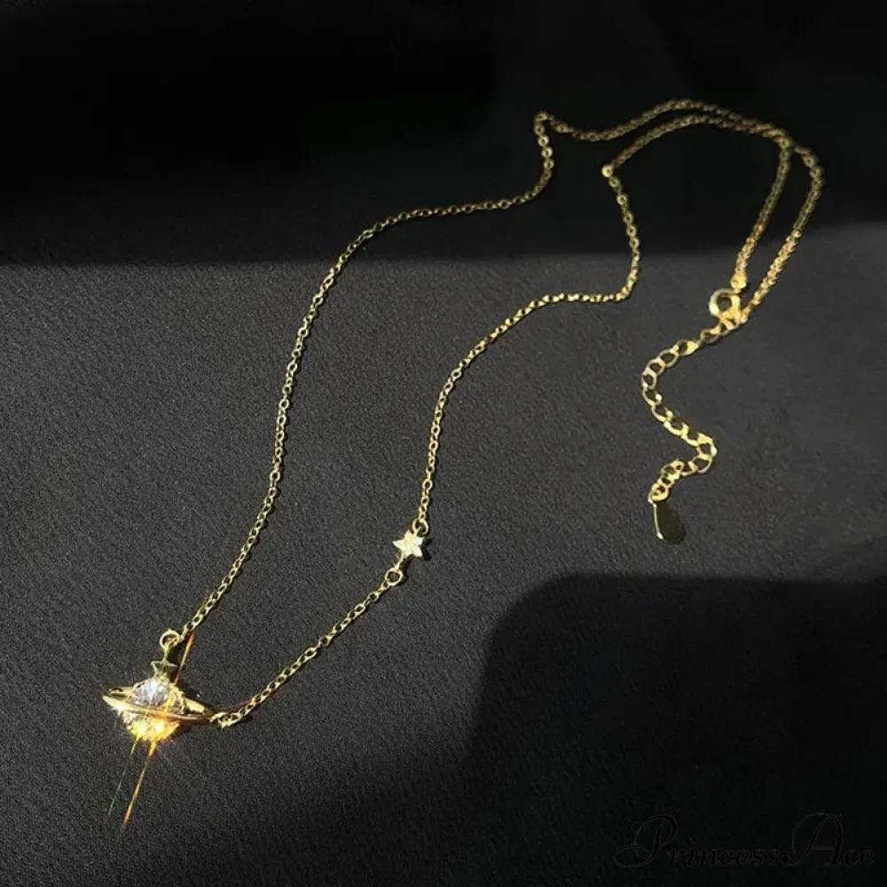 Planet Pendant Necklace - Image 6