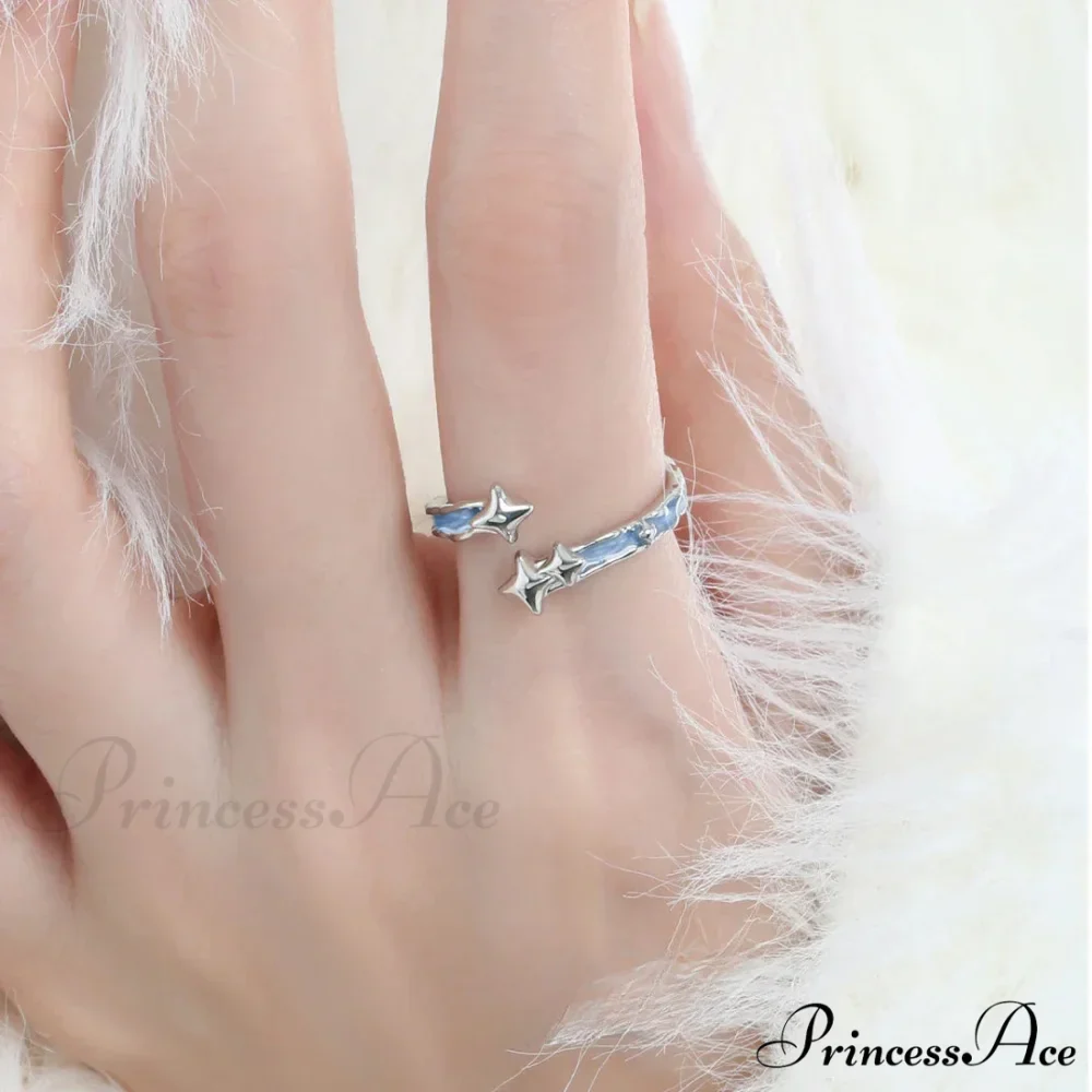 Small Planet Jewelry Enamel Ring - Image 2