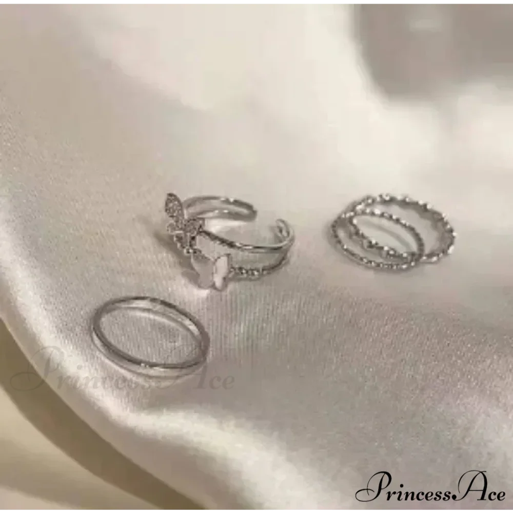 Sterling Simple Fashion Open Ring - Image 4