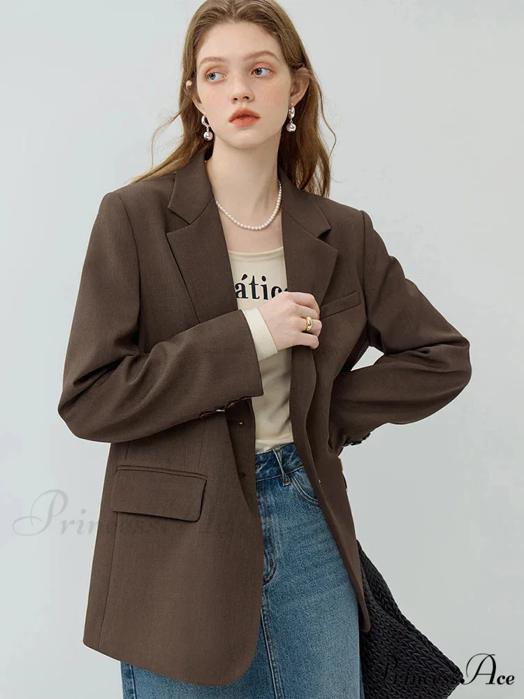 Simple Temperament Casual Popular All-match Loose New Chic Comfortable Coat - Image 3