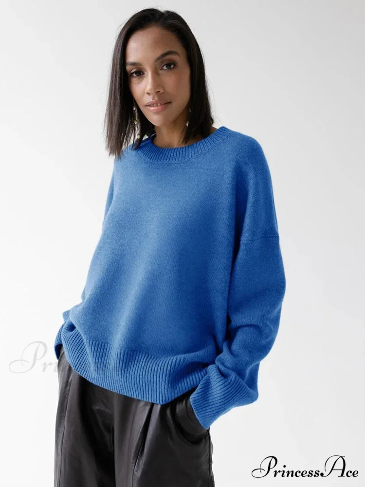 Vintage Casual Cozy Stylish Autumnal Streetwear Warm Long Sleeve Sweater - Image 10