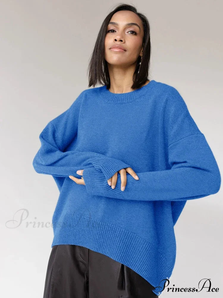 Vintage Casual Cozy Stylish Autumnal Streetwear Warm Long Sleeve Sweater - Image 4