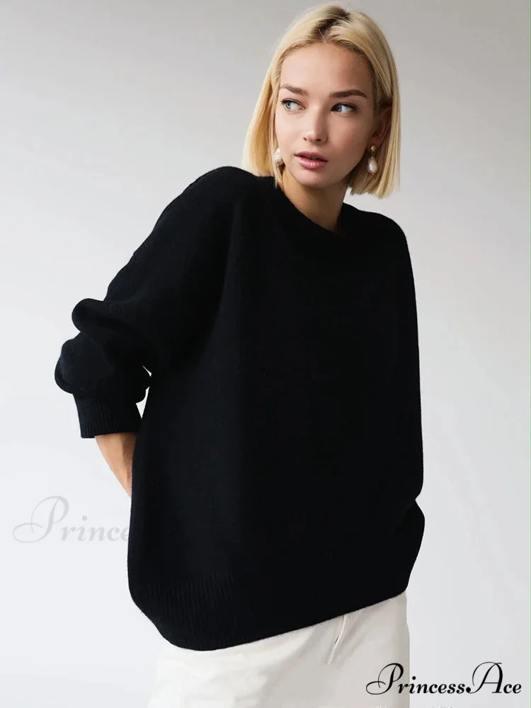 Vintage Casual Cozy Stylish Autumnal Streetwear Warm Long Sleeve Sweater - Image 8