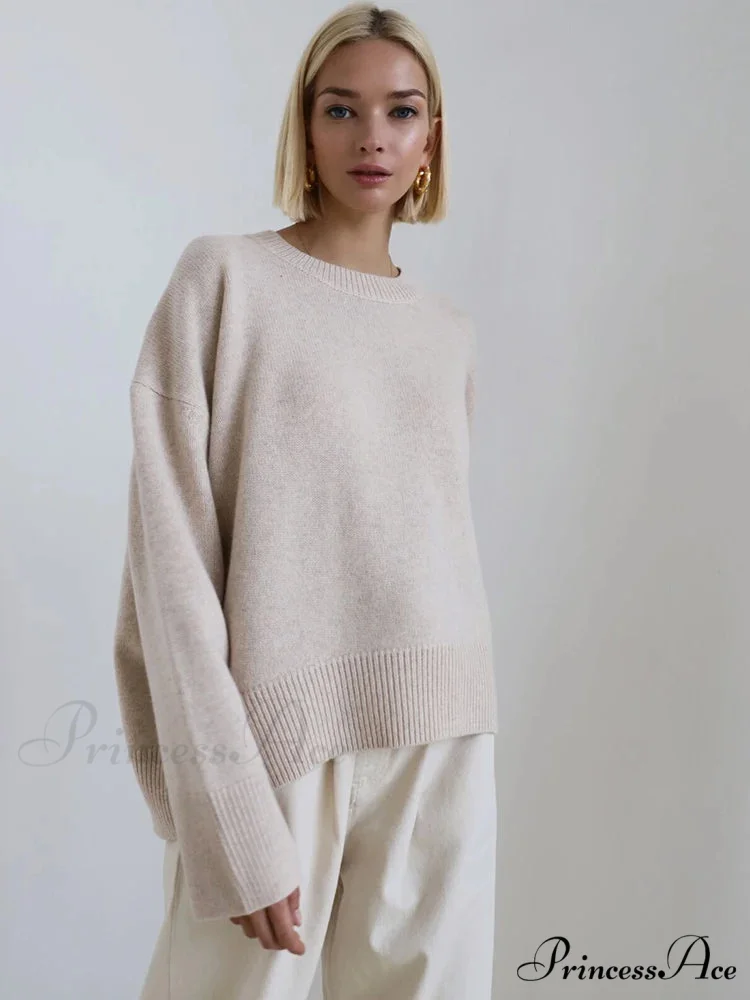 Vintage Casual Cozy Stylish Autumnal Streetwear Warm Long Sleeve Sweater - Image 9