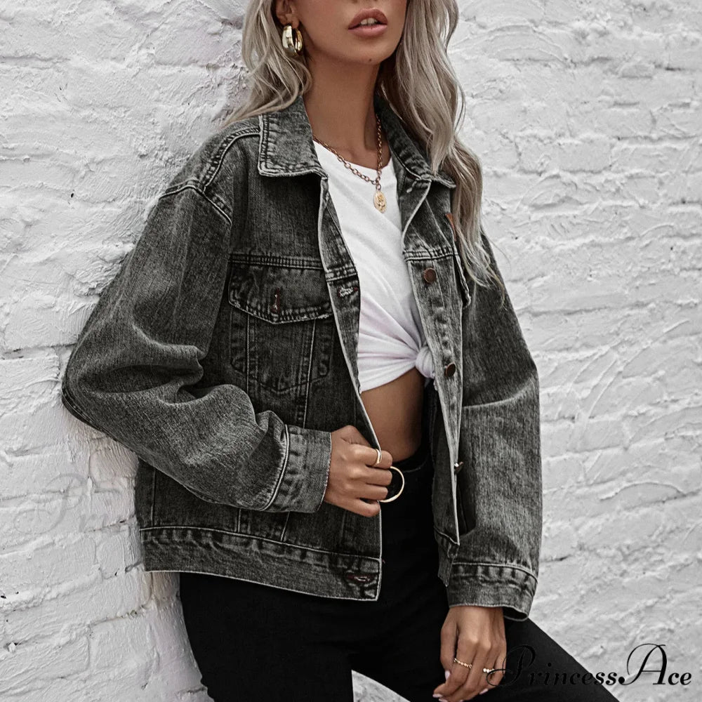 Retro Plus Size Stylish Chic Trendy Elegant Fashionable Versatile Classic Jacket - Image 4