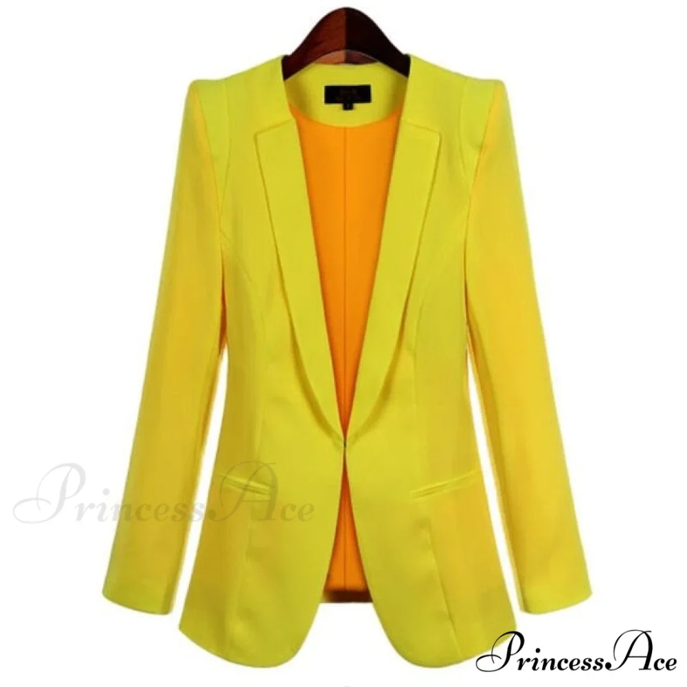 All-match Short Slim long-sleeve Blazer - Image 4