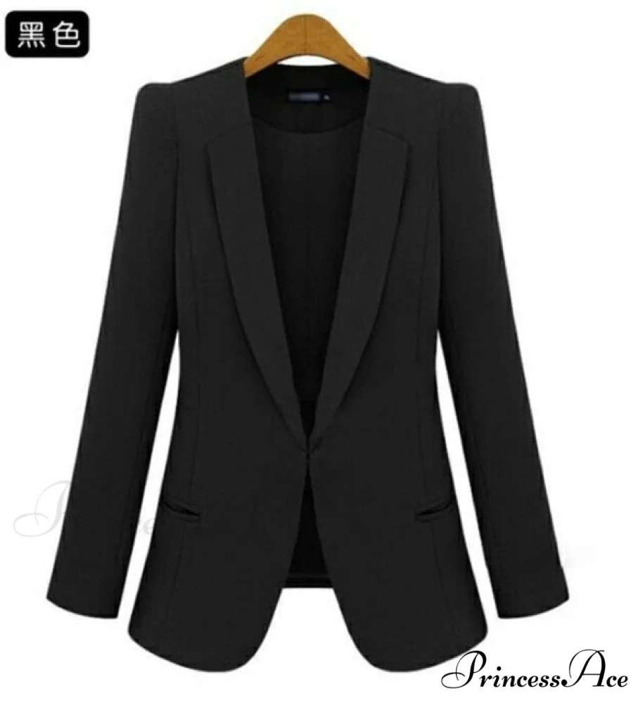 All-match Short Slim long-sleeve Blazer - Image 7