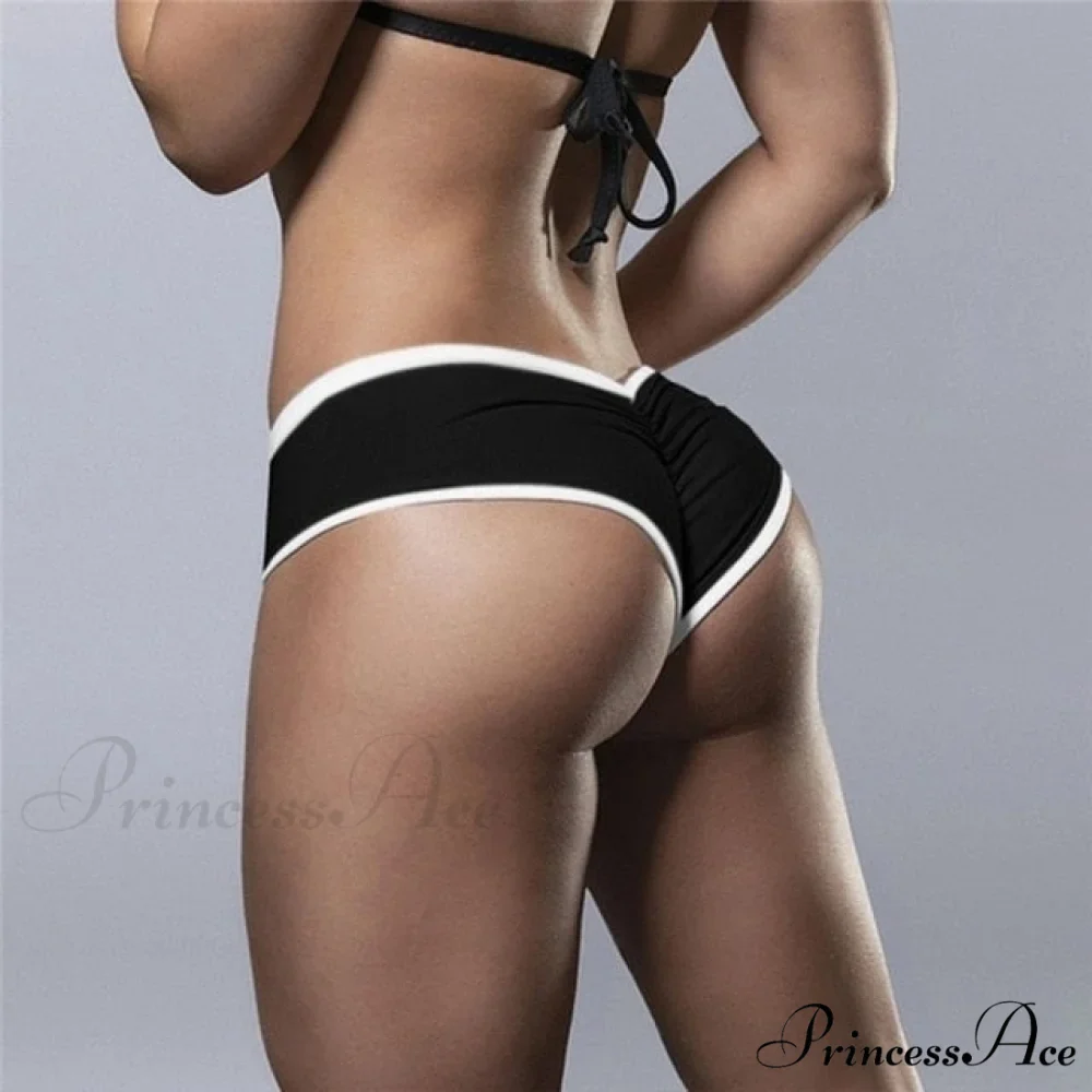 Fitness Push Up Gym Tights Pocket Shorts - Image 7