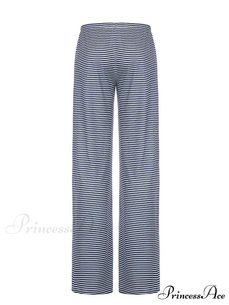 Women Sexy Velvet Flare High Waist Slim Fit Fashion Casual Ribbed Pants - Image 4