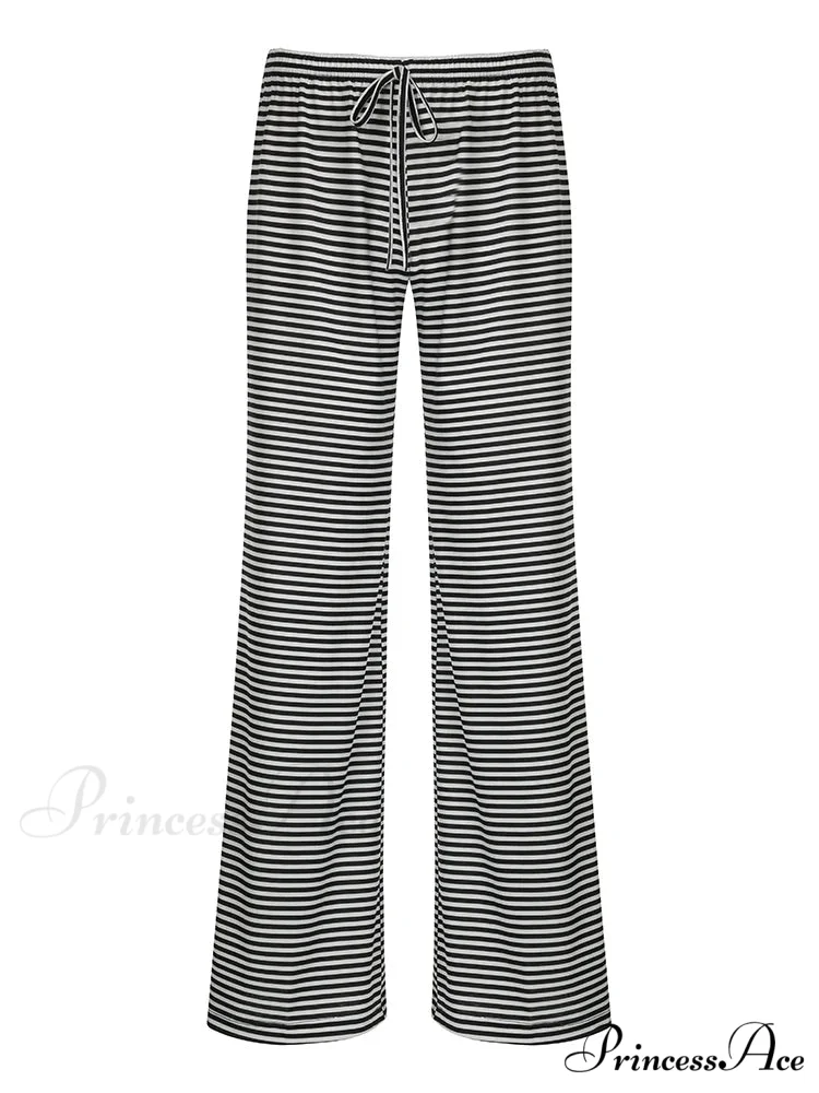 Women Sexy Velvet Flare High Waist Slim Fit Fashion Casual Ribbed Pants - Image 6