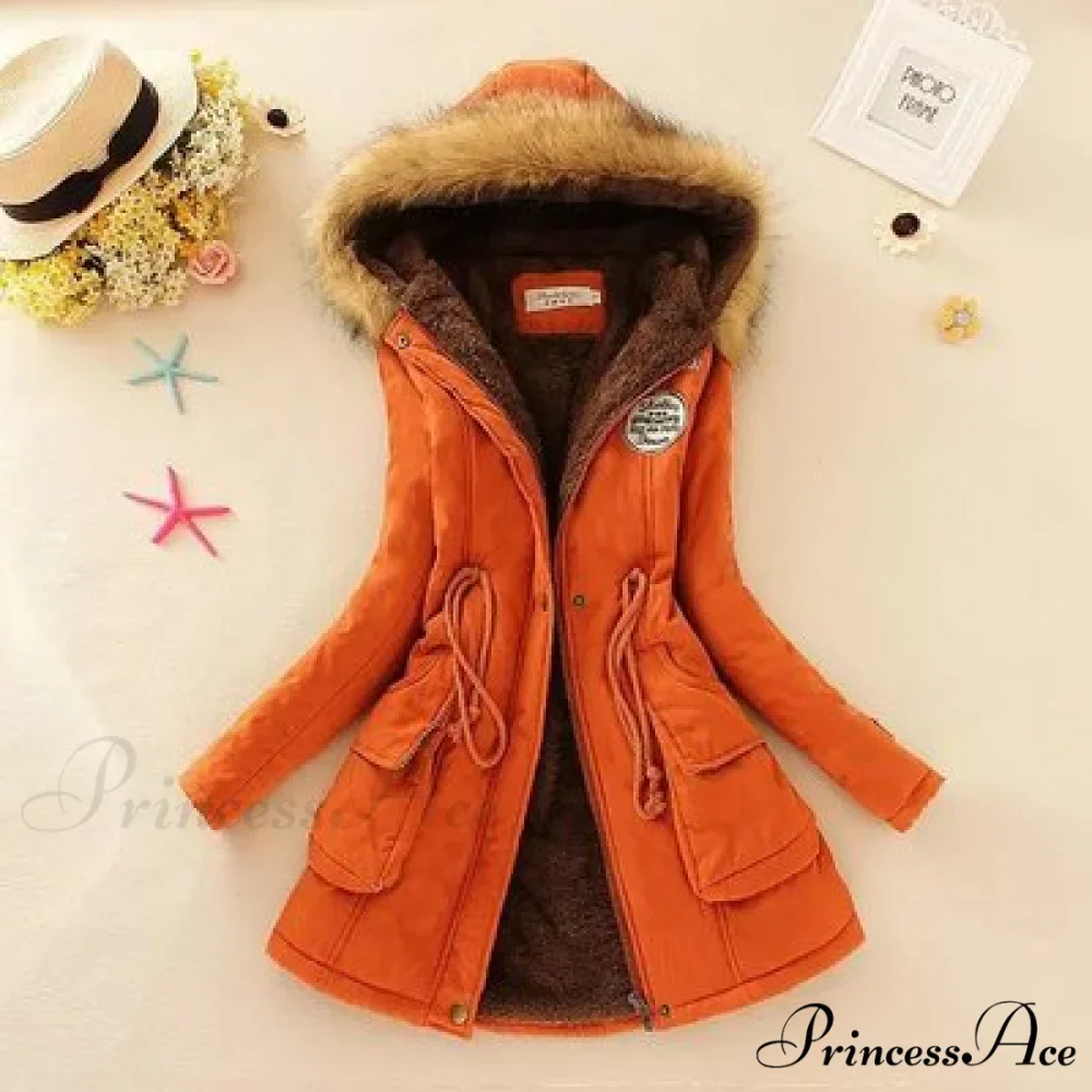 Fashion Plus Size Long Sleeve Thick Warmth Coat - Image 10