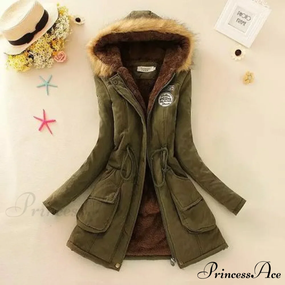 Fashion Plus Size Long Sleeve Thick Warmth Coat - Image 2