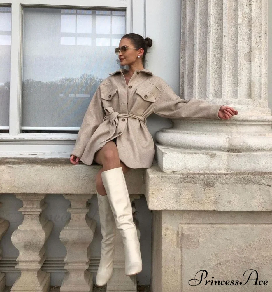 Long Sleeves Thicken Casual Fashion High Street Coat - Image 5