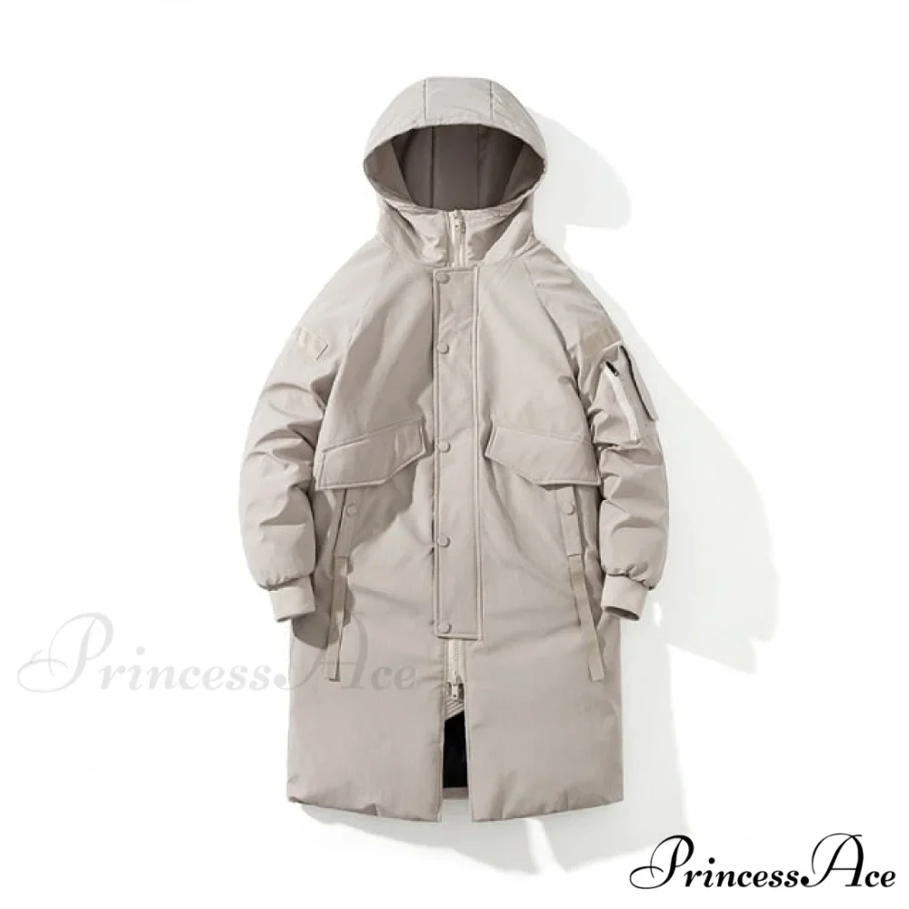 Thick Solid Ladies Long Warm Coats - Image 2
