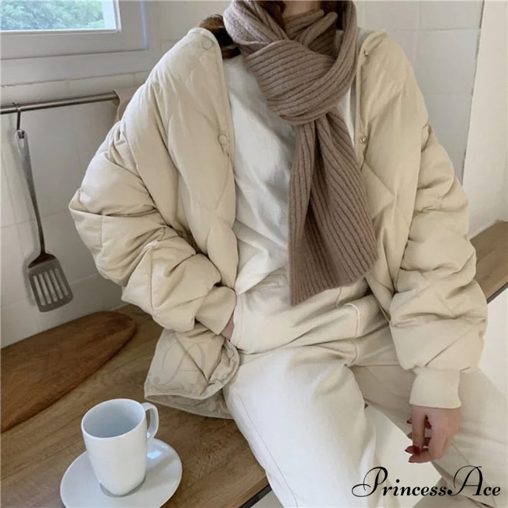 Solid All-Match Simple Fresh Stylish Warm Coat - Image 2