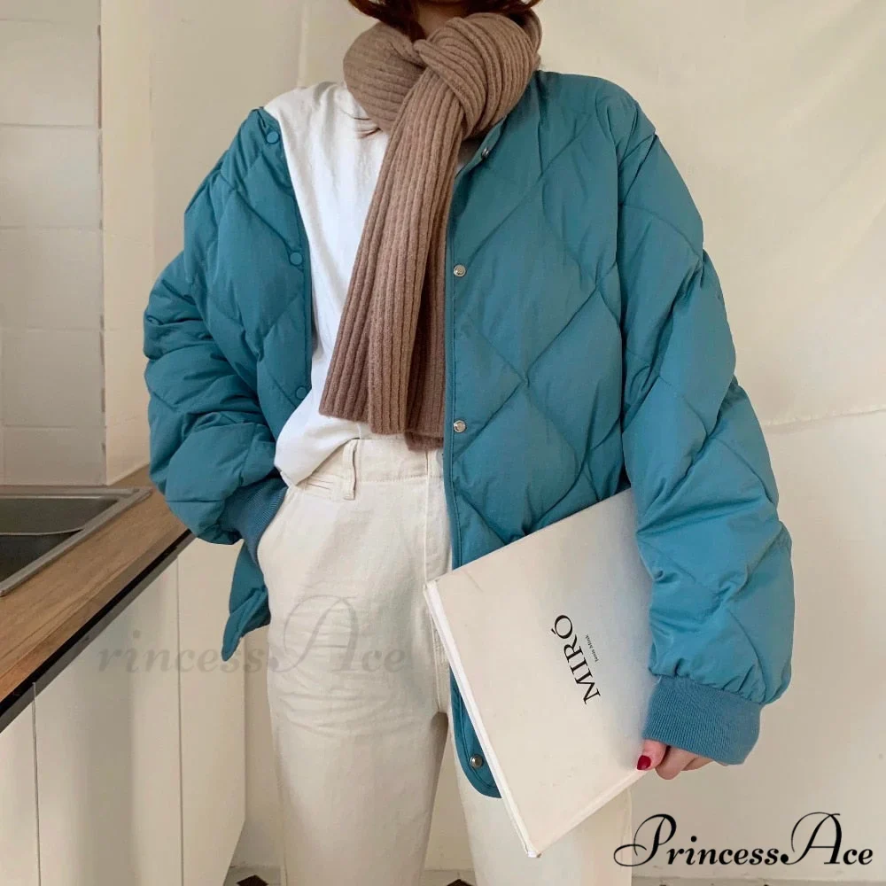 Solid All-Match Simple Fresh Stylish Warm Coat - Image 3
