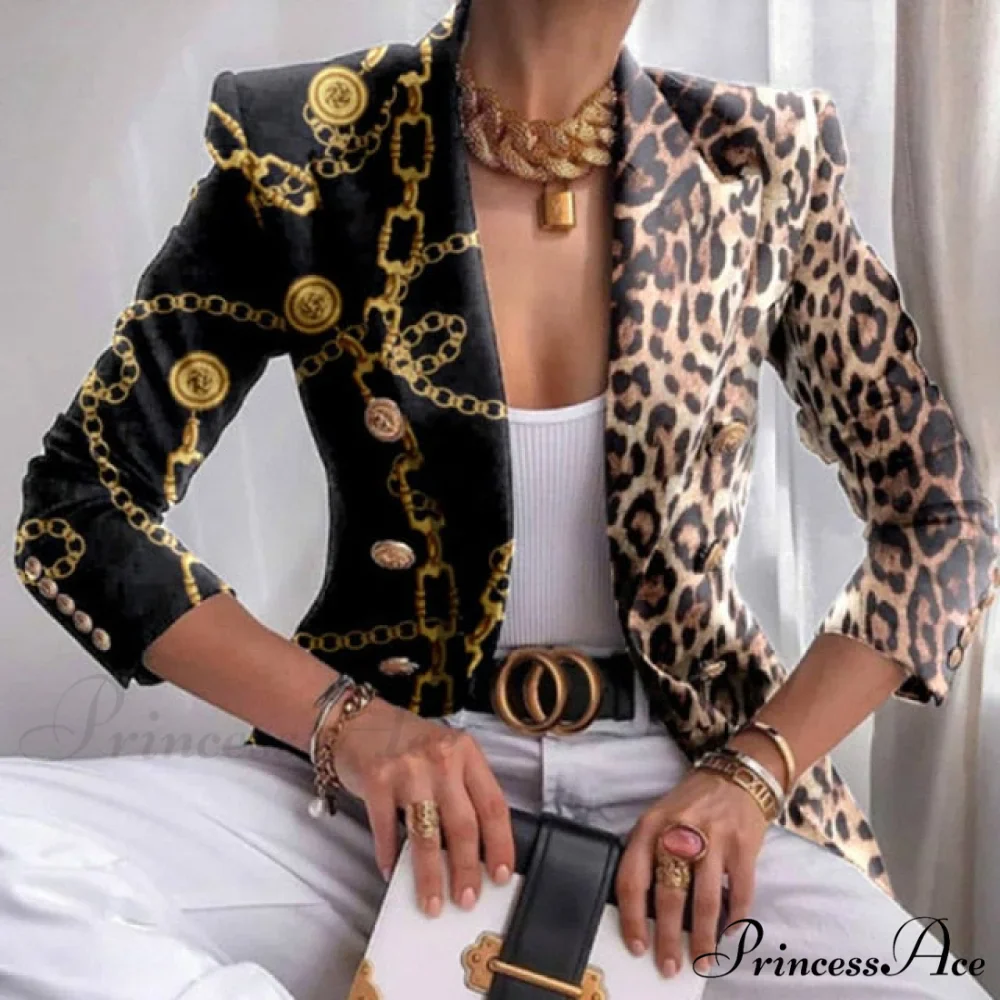 Elegant Office Lady Double Breasted Blazers - Image 7