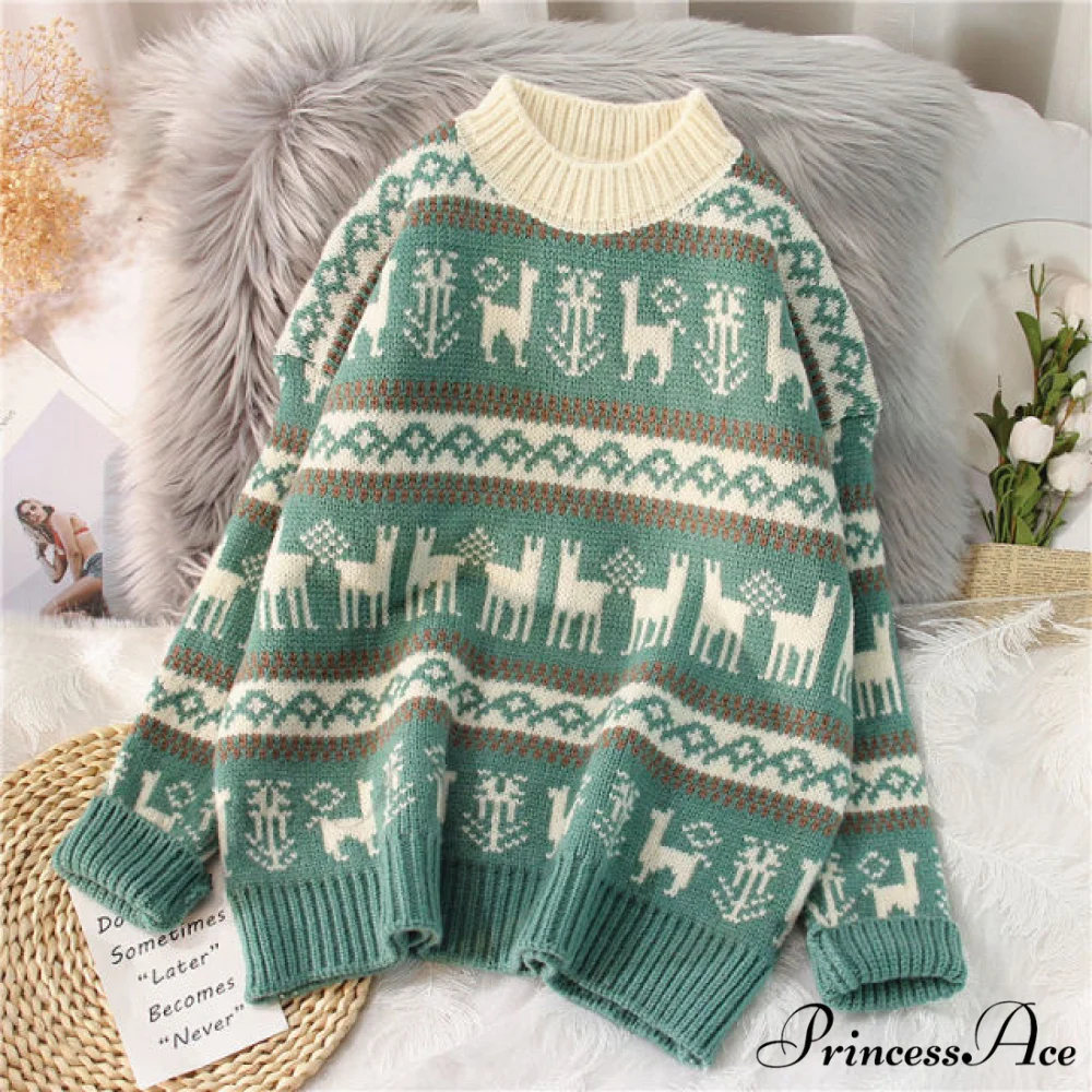 Christmas Red Deer Sweater - Image 8