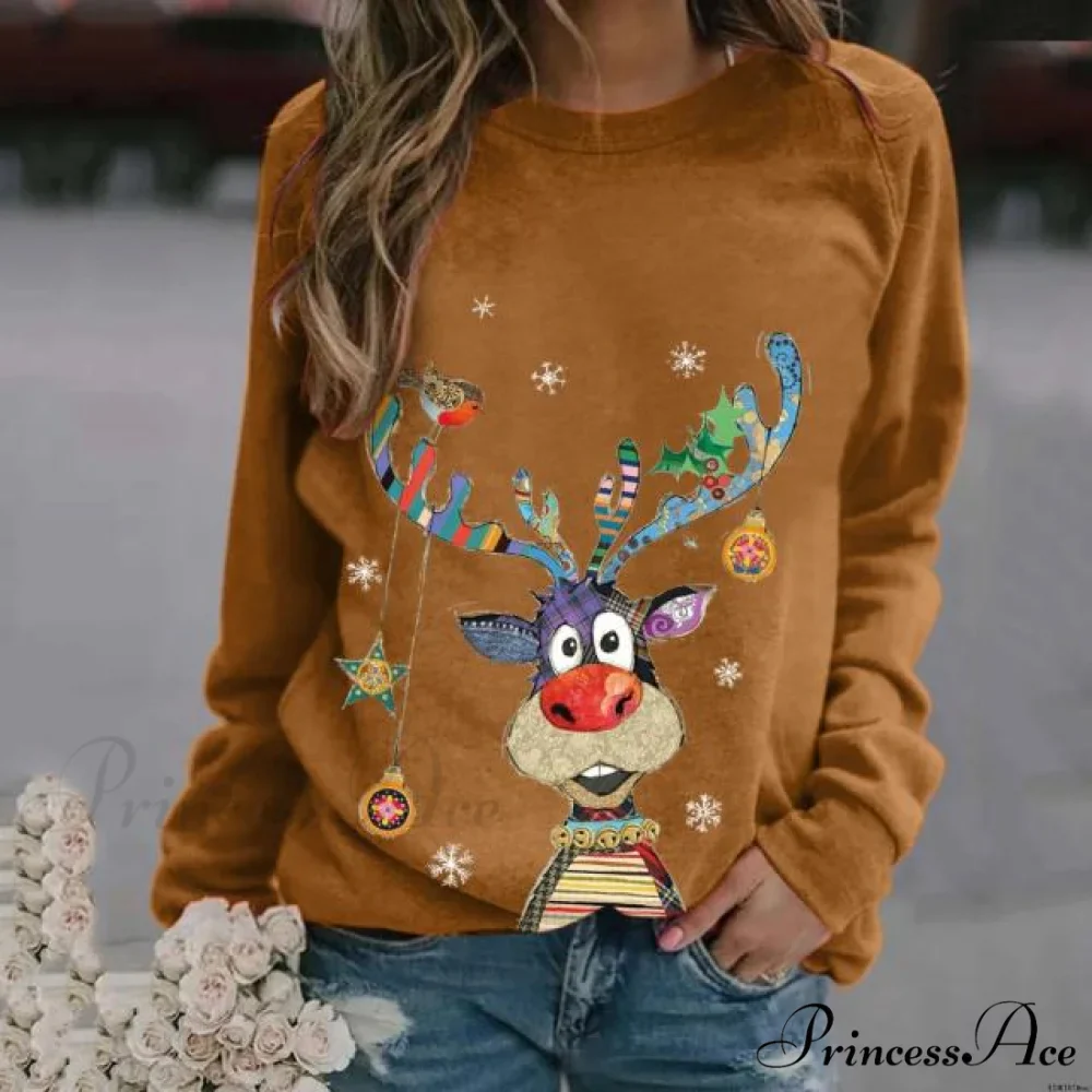 Cartoons Long Sleeve Women Sweater - Image 15