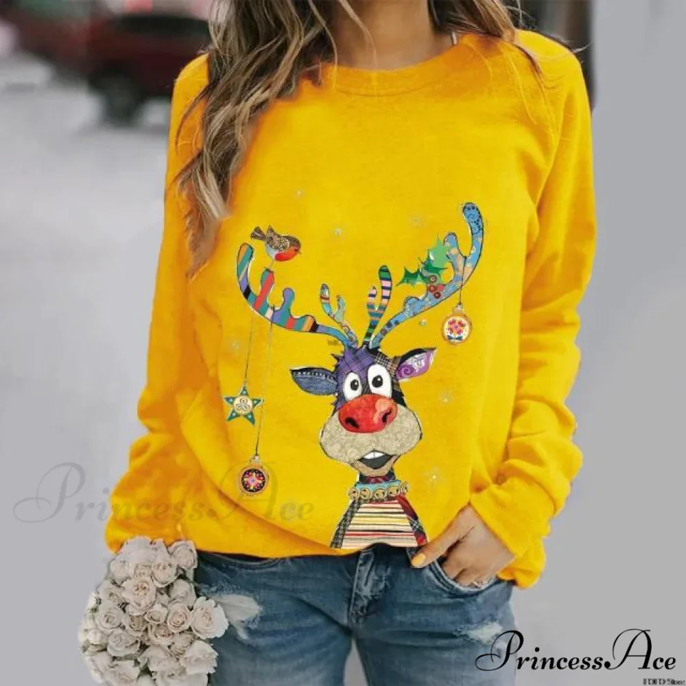 Cartoons Long Sleeve Women Sweater - Image 18