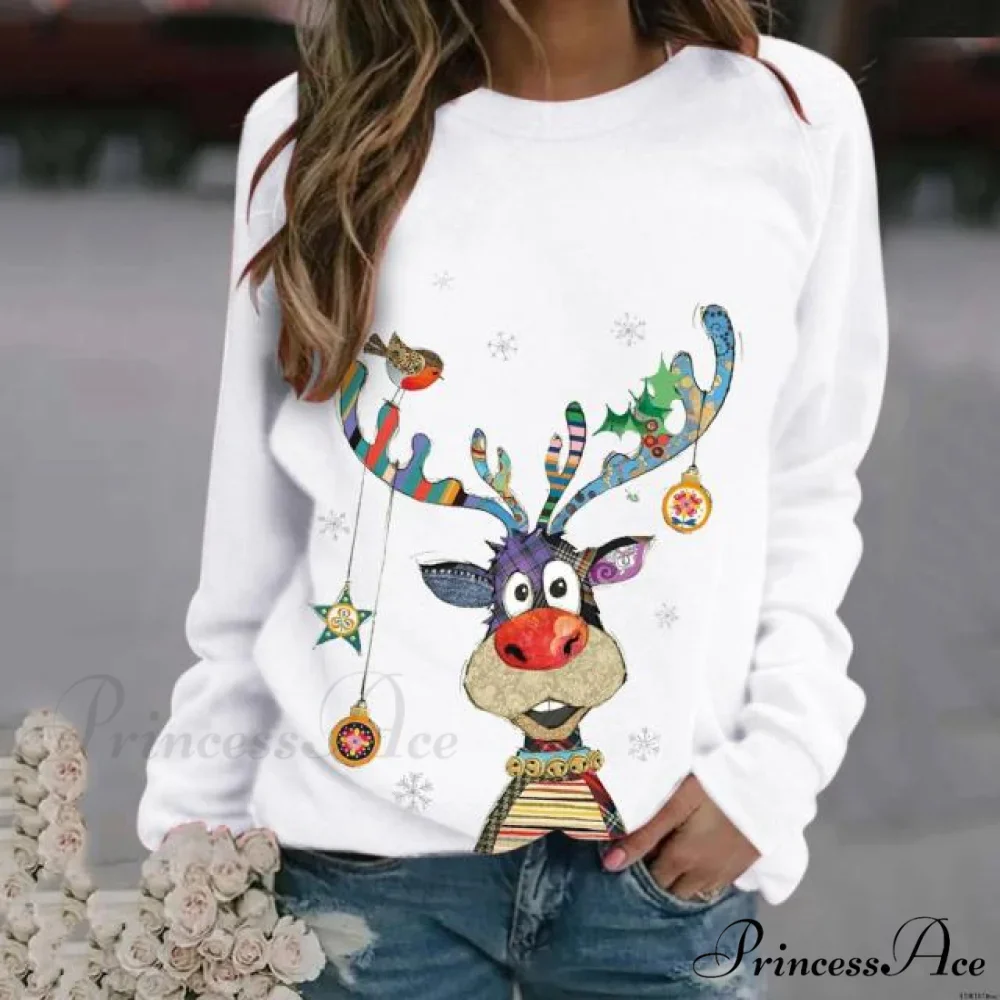Cartoons Long Sleeve Women Sweater - Image 20