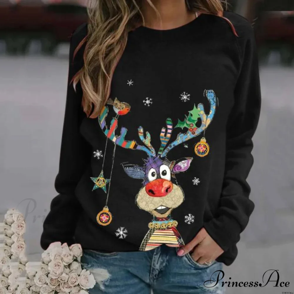 Cartoons Long Sleeve Women Sweater - Image 26