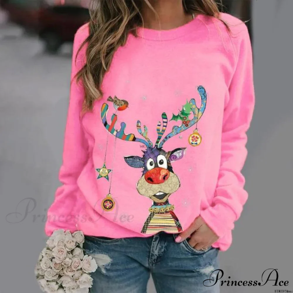 Cartoons Long Sleeve Women Sweater - Image 6