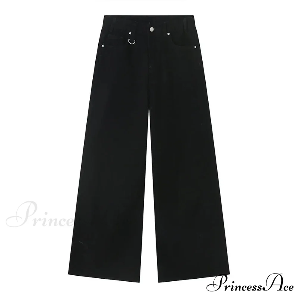 Old Male Pants Summer Blue Washed Denim Casual Menwear Wide Leg Trousers 2024 New Fashion Jeans - Image 7