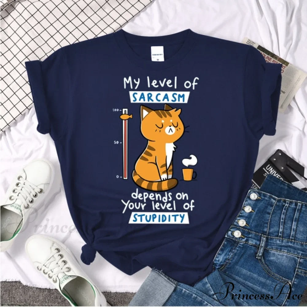 Oversize Fashion Clothing Funny Korean Style T-Shirts - Image 2