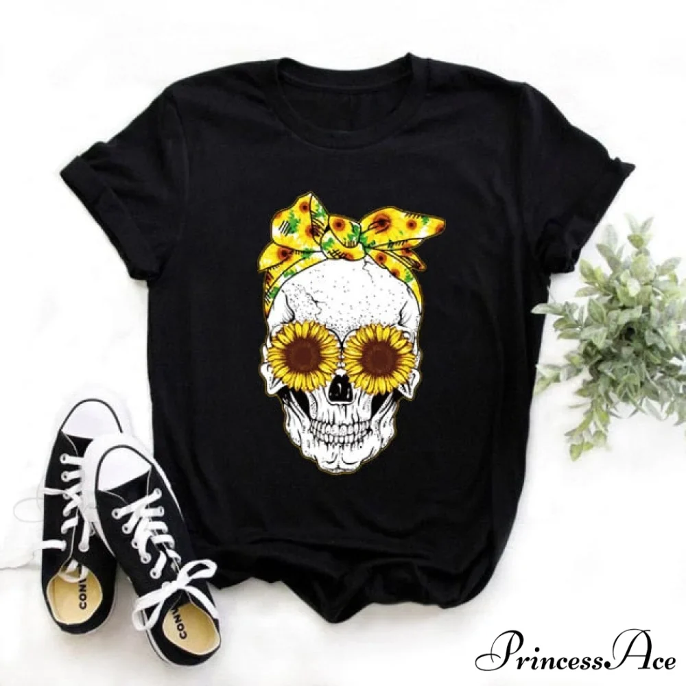 Wildflower Dandelion Print T-shirt - Image 24