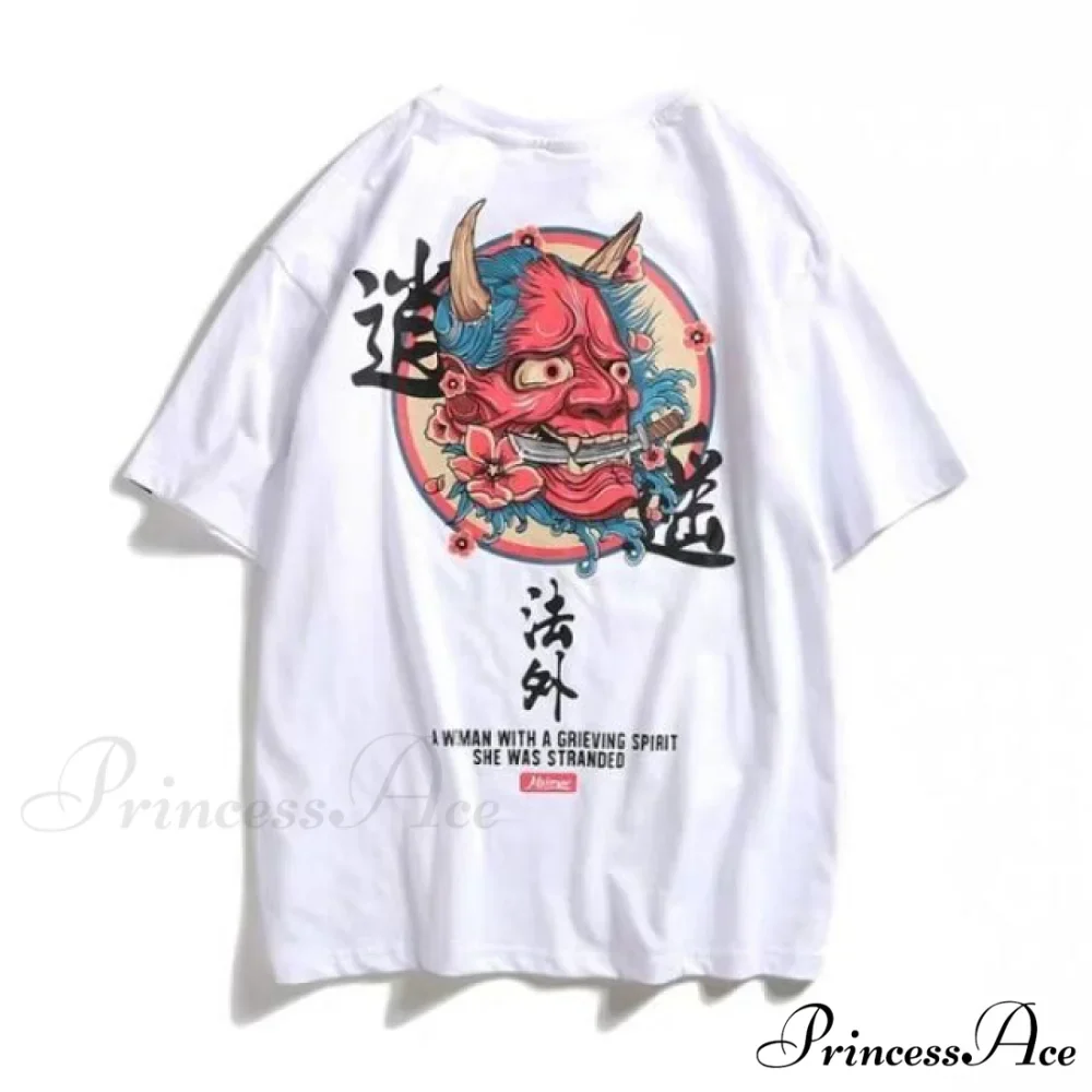 White Cartoon Female Kawaii Tops Tee - Image 10