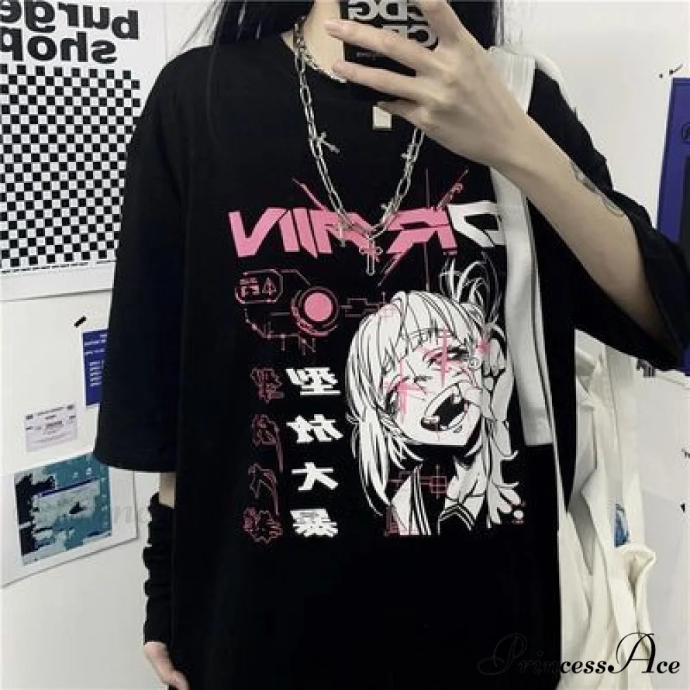 White Cartoon Female Kawaii Tops Tee - Image 13