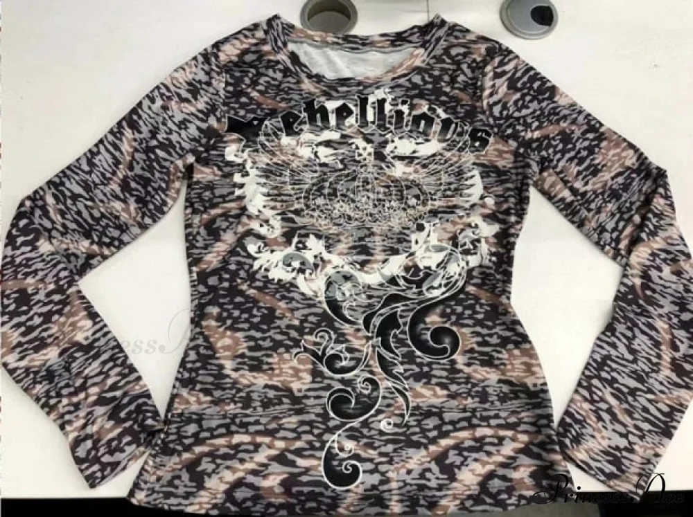 Long Sleeve Slim Fit Pullovers Tees - Image 4