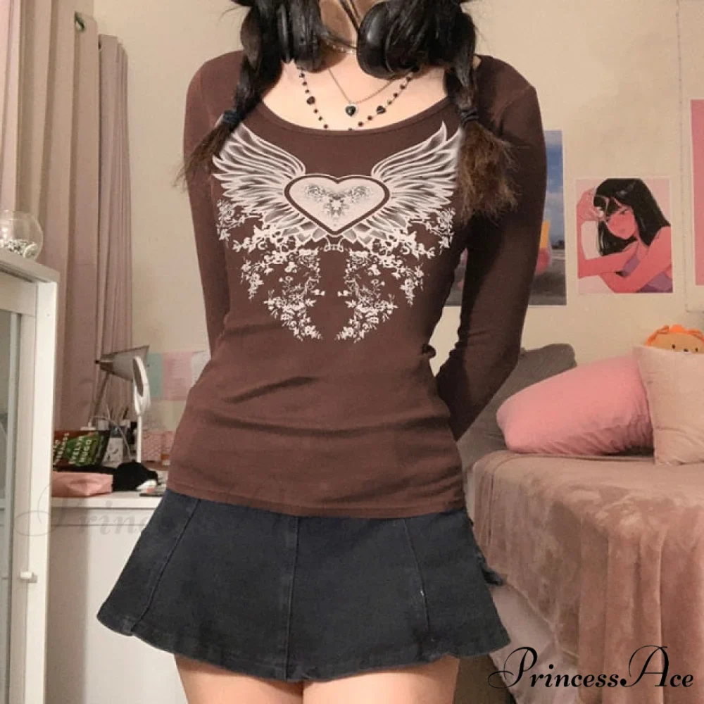 Long Sleeve Slim Fit Pullovers Tees - Image 5
