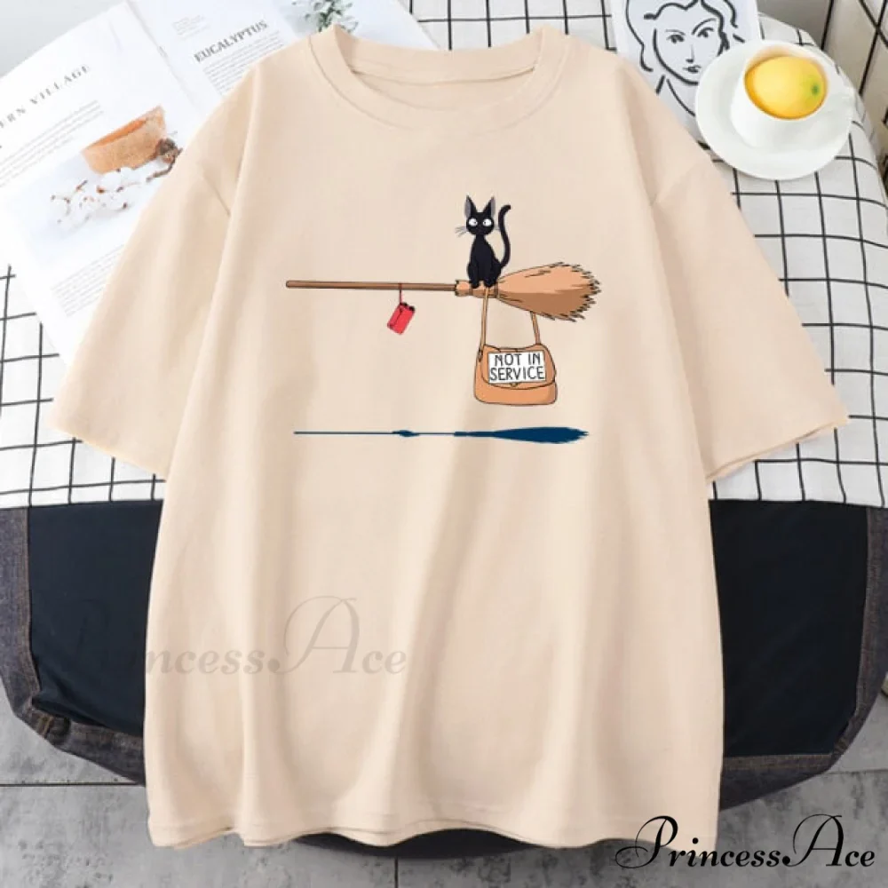 Crew Neck Vintage Loose T Shirts - Image 4