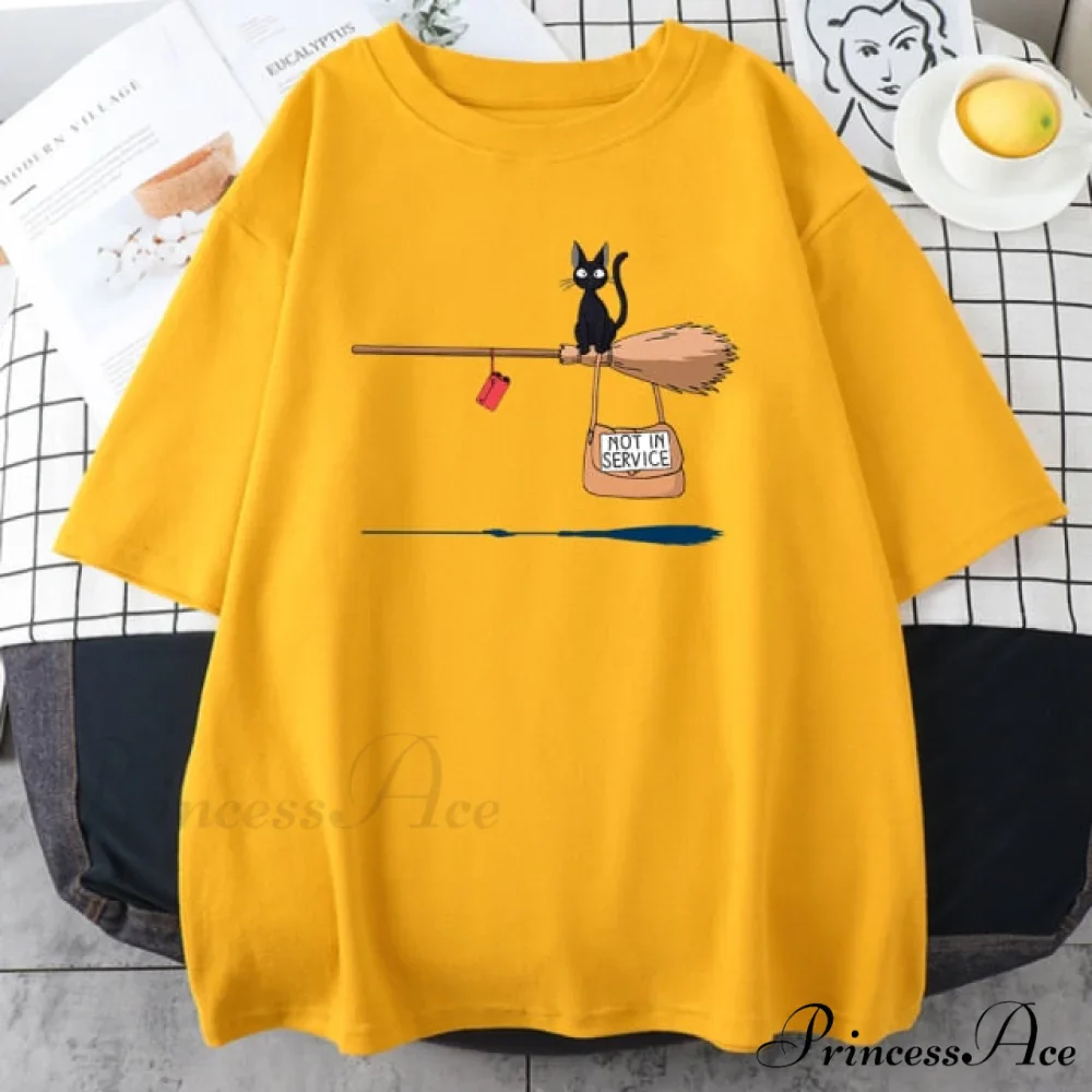 Crew Neck Vintage Loose T Shirts - Image 6