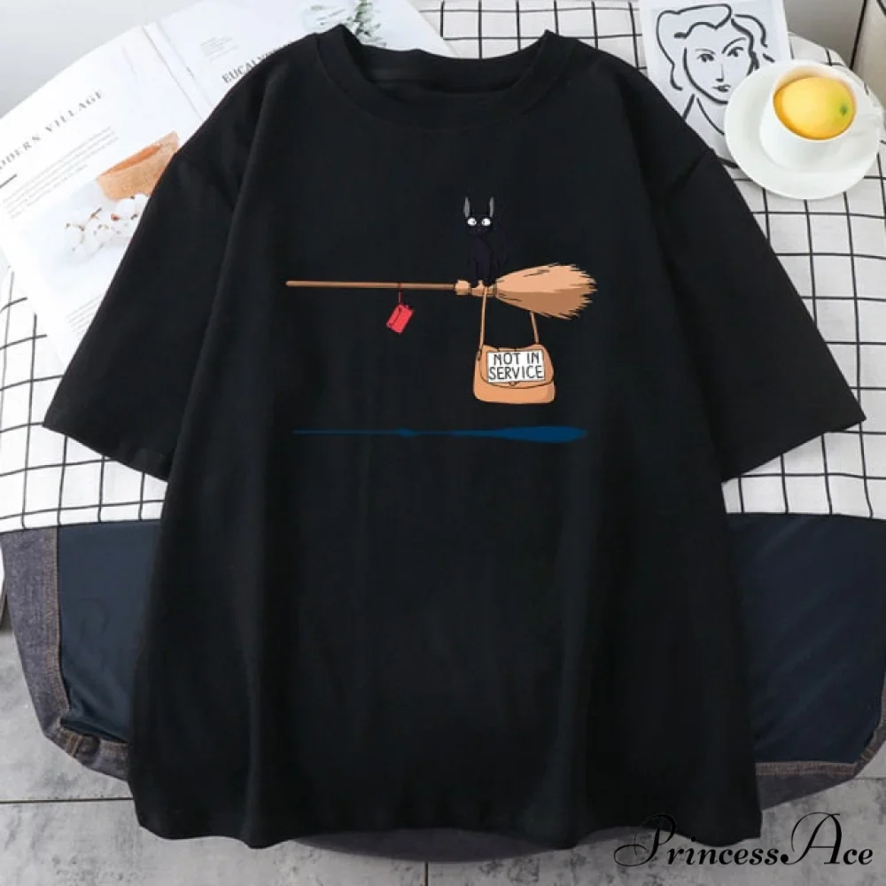 Crew Neck Vintage Loose T Shirts - Image 9