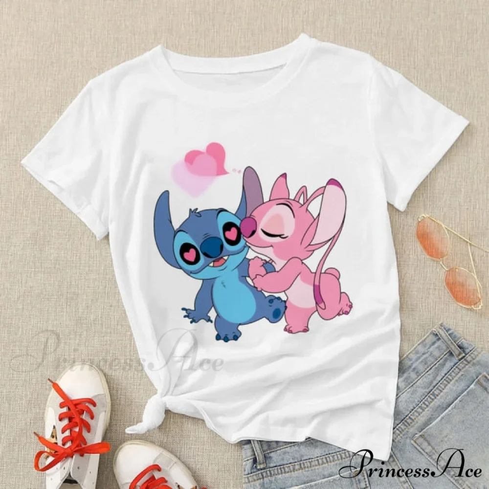 Lady Cute Print T-shirts - Image 22