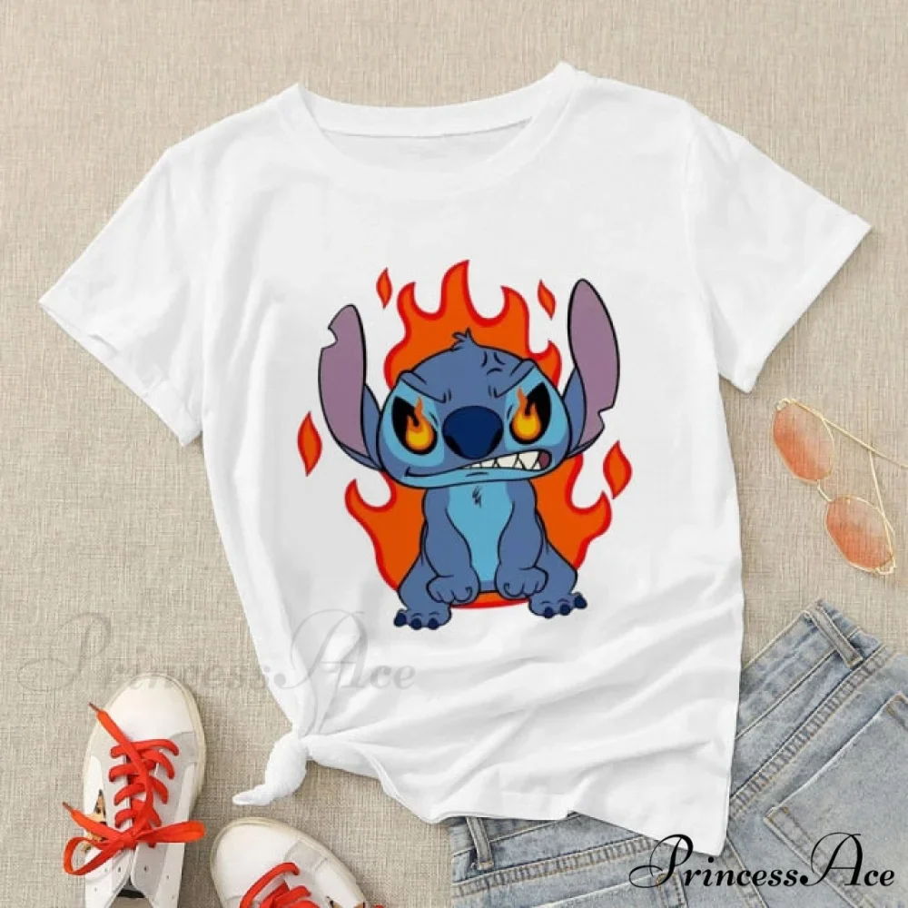 Lady Cute Print T-shirts - Image 4