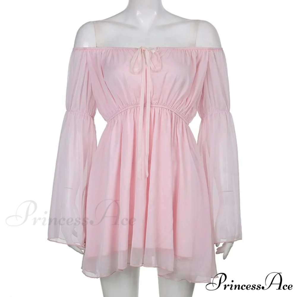 Vintage Flare Sleeve Party Bandage Mini Dress - Image 12