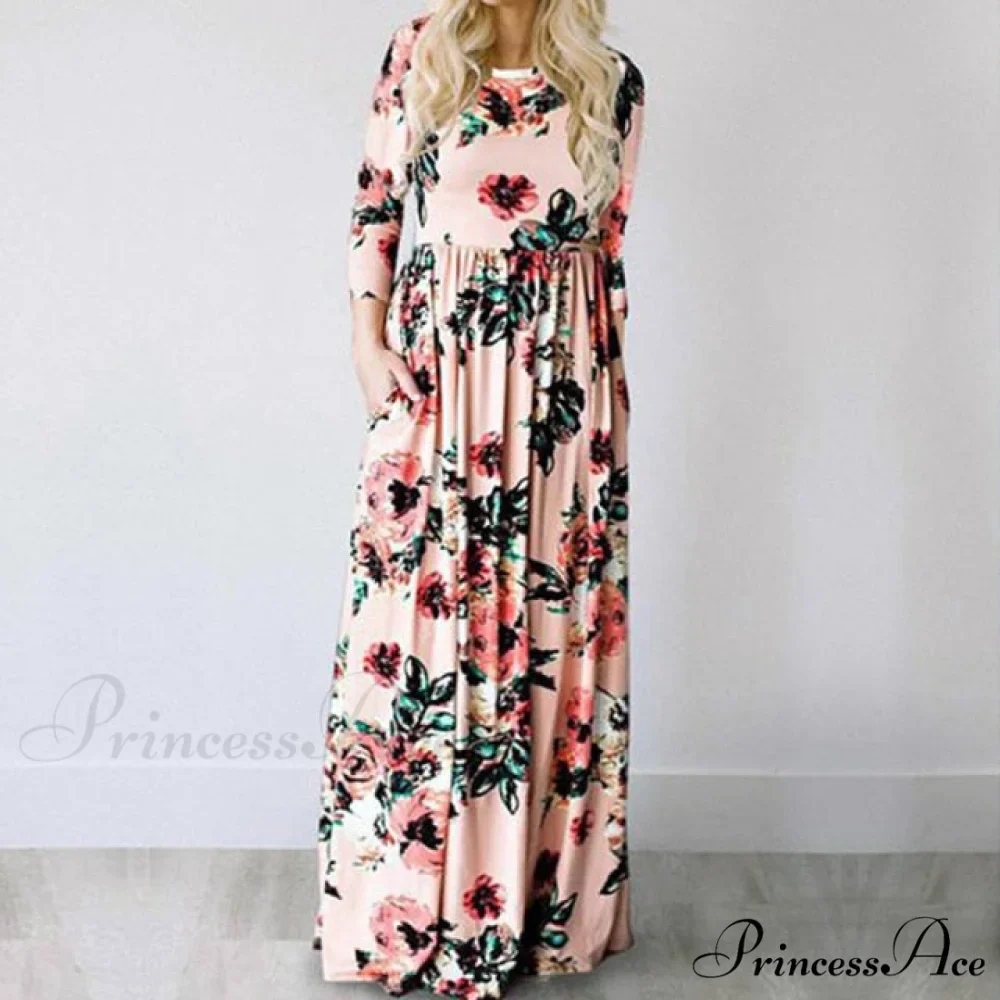 Ladies White Maxi Evening Party Dress - Image 8